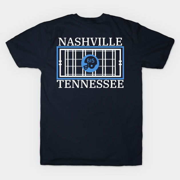 Nashville, TN Football by G-Squared Tees